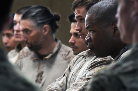 Freddy Rodríguez, Anson Mount, Xzibit, and Cam Gigandet in Seal Team Six: The Raid on Osama Bin Laden (2012)