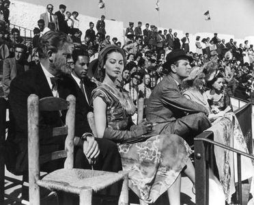 Ava Gardner, Pamela Mason, Nigel Patrick, Sheila Sim, and Harold Warrender in Pandora and the Flying Dutchman (1951)