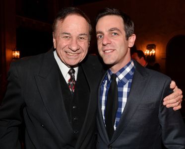 Richard M. Sherman and B.J. Novak at an event for Saving Mr. Banks (2013)