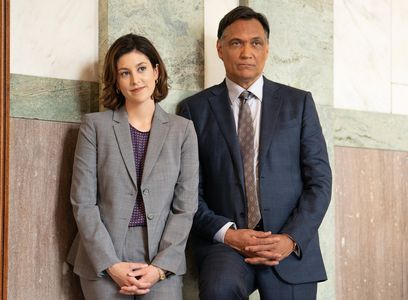 Jimmy Smits and Caitlin McGee in Bluff City Law (2019)