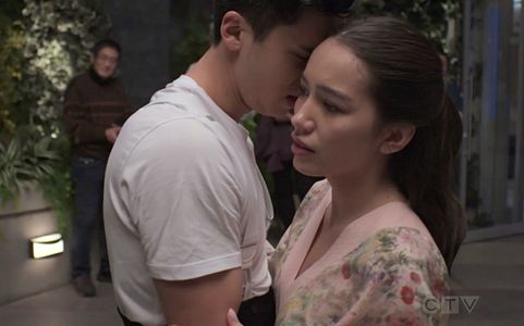 Michael Hsu Rosen and Jasmine Vega in The Good Doctor: Spilled Milk (2021)