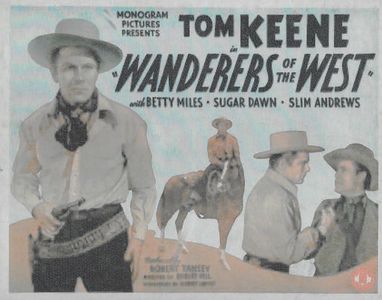 Tom Keene, Stanley Price, and Rusty the Horse in Wanderers of the West (1941)