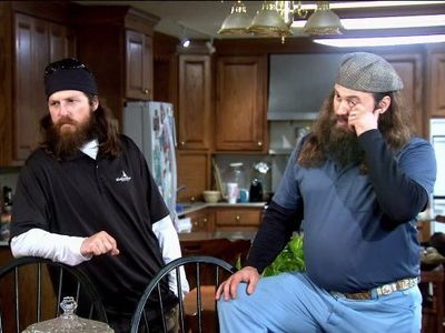Willie Robertson and Jase Robertson in Duck Dynasty (2012)
