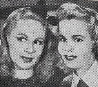 Judy Clark and June Preisser in Junior Prom (1946)