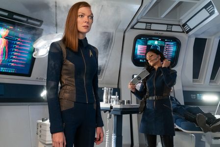 Rachael Ancheril and Emily Coutts in Star Trek: Discovery: Far from Home (2020)