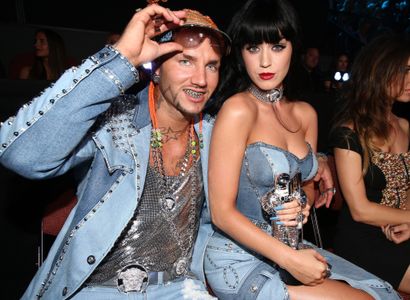 Riff Raff and Katy Perry at an event for 2014 MTV Video Music Awards (2014)