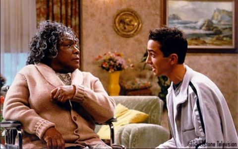 Mike Damus and Isabel Sanford in Teen Angel (1997)