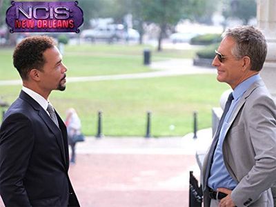Scott Bakula and Jason Alan Carvell in NCIS: New Orleans (2014)