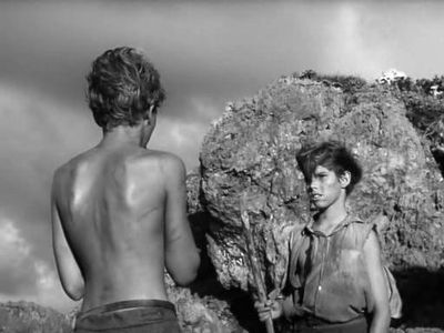 James Aubrey and Tom Chapin in Lord of the Flies (1963)