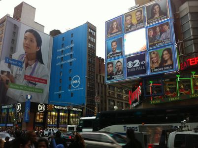 From DELL print campaign. Location: Times Square