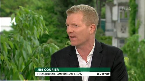Jim Courier in French Open Live 2016 (2016)