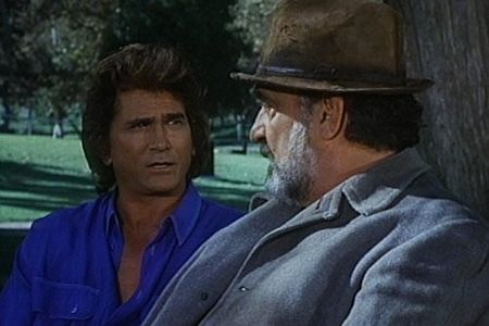 Michael Landon and Victor French in Highway to Heaven (1984)