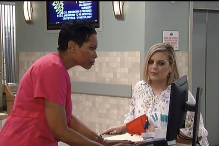 Syreeta Spears as Nurse Jessica on General Hospital Episode #1.14127 (Jul 19, 2018)