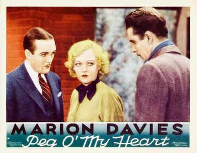 Marion Davies, Tyrell Davis, and Onslow Stevens in Peg o' My Heart (1933)