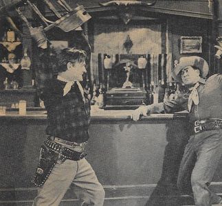 Johnny Mack Brown and Lee Roberts in Texas Lawmen (1951)