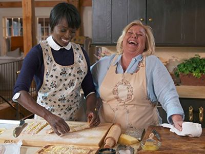 Lorraine Pascale and Nancy Fuller in Farmhouse Rules (2013)