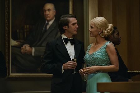 Dan Stevens and Betty Gilpin in Gaslit (2022)