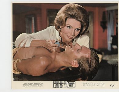 Steve Carlson and Sylva Koscina in Deadlier Than the Male (1967)
