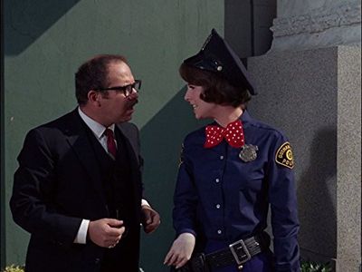 Elizabeth Baur and Larry Gelman in Batman (1966)