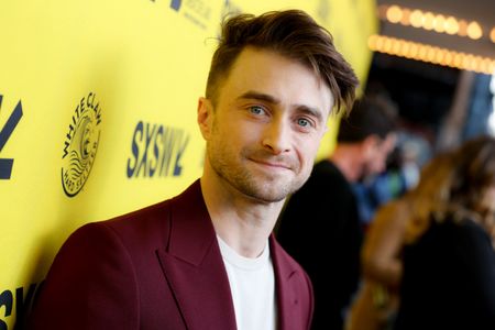 Daniel Radcliffe at an event for The Lost City (2022)