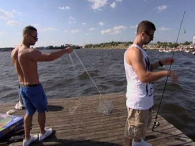 Vinny Guadagnino and Mike 'The Situation' Sorrentino in Jersey Shore (2009)