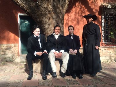 Christian Del Rio, Amy Hesketh, Alejandro Loayza, and Rhobess Pierre in Olalla (2015)