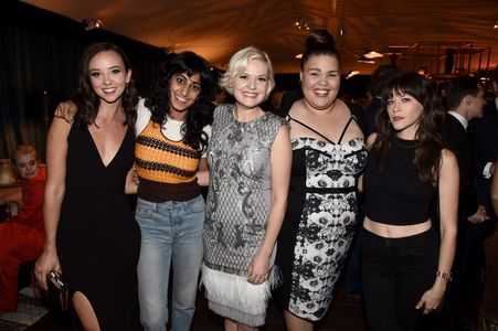 Jackie Tohn, Kimmy Gatewood, Britney Young, Sunita Mani, and Britt Baron at an event for The 69th Primetime Emmy Awards 