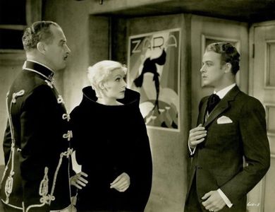 Greta Garbo, Albert Conti, and Roland Varno in As You Desire Me (1932)
