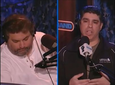 Artie Lange and Gary Dell'Abate in Howard Stern on Demand (2005)