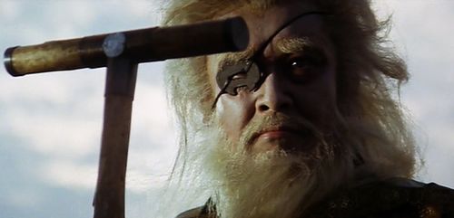 Minoru Ôki in Lone Wolf and Cub: Baby Cart in the Land of Demons (1973)