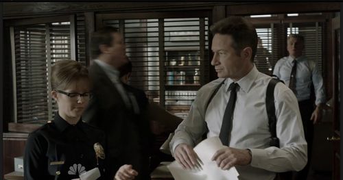 David Duchovny, Chance Kelly, and Alison Rood in Aquarius (2015)