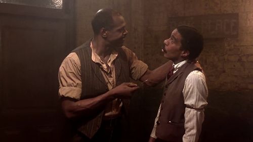 Richard Pryor and Ji-Tu Cumbuka in Harlem Nights (1989)
