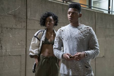 Sierra Aylina McClain and Bryshere Y. Gray in Empire (2015)