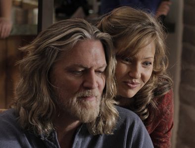 Still of William Shockley and Joey Lauren Adams in A Country Christmas