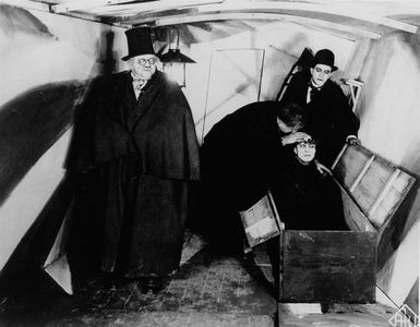 Friedrich Feher, Werner Krauss, Rudolf Lettinger, and Conrad Veidt in The Cabinet of Dr. Caligari (1920)