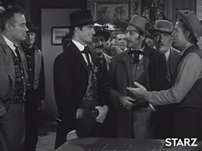 William Bryant, Hugh O'Brian, and House Peters Jr. in The Life and Legend of Wyatt Earp (1955)