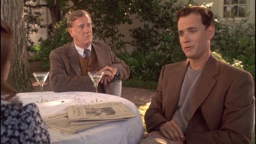 Tom Hanks, Kirsten Dunst, and Donald Moffat in The Bonfire of the Vanities (1990)