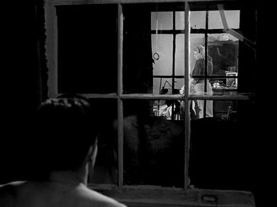 Irene Kane and Jamie Smith in Killer's Kiss (1955)