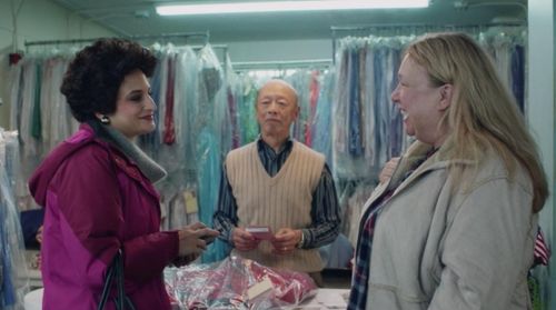 Jenny Slate, Marilyn Busch, and Randy Tow in The Polka King (2017)