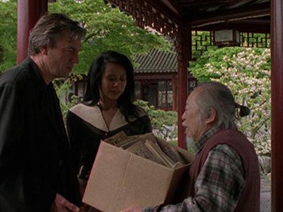 Derek de Lint, Christina Ma, and Victor Wong in Poltergeist: The Legacy (1996)