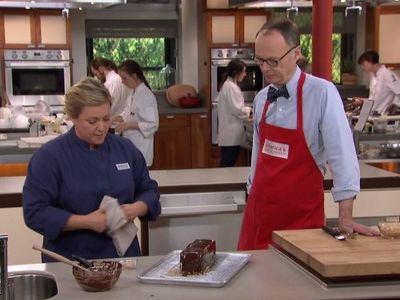 Christopher Kimball and Julia Collin Davison in America's Test Kitchen (2000)