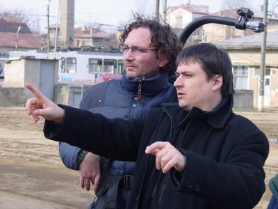 Cristian Mungiu and Oleg Mutu in 4 Months, 3 Weeks and 2 Days (2007)