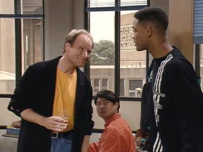 Will Smith and Jim Meskimen in The Fresh Prince of Bel-Air (1990)