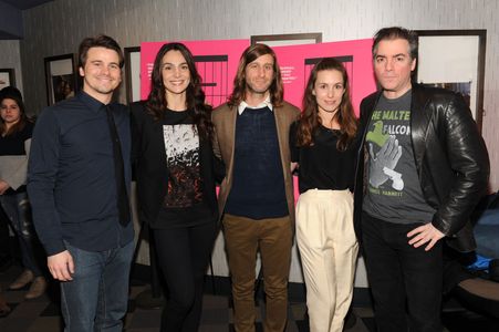 Kevin Corrigan, Annie Parisse, Jason Ritter, Lawrence Michael Levine, and Sophia Takal at an event for Wild Canaries (20