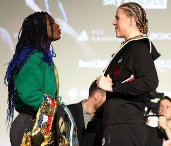 Claressa Shields and Savannah Marshall in Sky Sports World Championship Boxing: Claressa Shields vs. Savannah Marshall: 