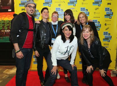 Tamra Davis, Kathleen Hanna, Bo Mehrad, Moira Morel, Jennie Jeddry, and Sini Anderson at an event for The Punk Singer (2