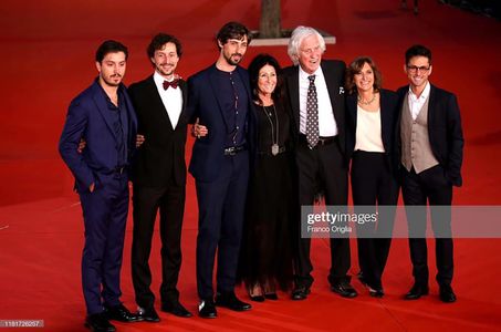 Luca Severi and cast and crew of That Click at Rome Film Festival 2019