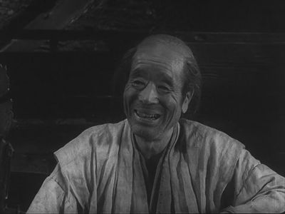 Bokuzen Hidari in The Lower Depths (1957)