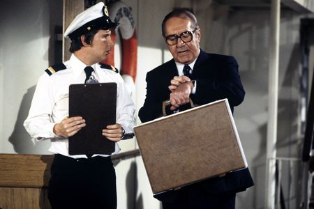Jim Backus and Fred Grandy in The Love Boat (1977)