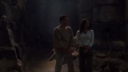 Jean-Claude Van Damme and Sofia Milos in The Order (2001)